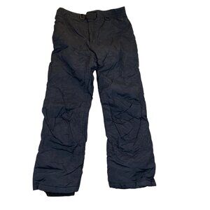 Pacific Trail Mens Black Windbreaker Pants Size L Nylon & Poly Fill